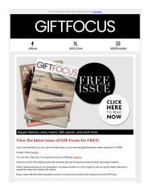 Gift Focus magazine - May 2024 newsletter