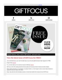 Gift Focus magazine - June 2024 newsletter