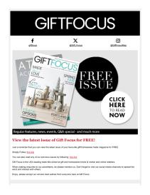 Gift Focus magazine - January 2025 newsletter