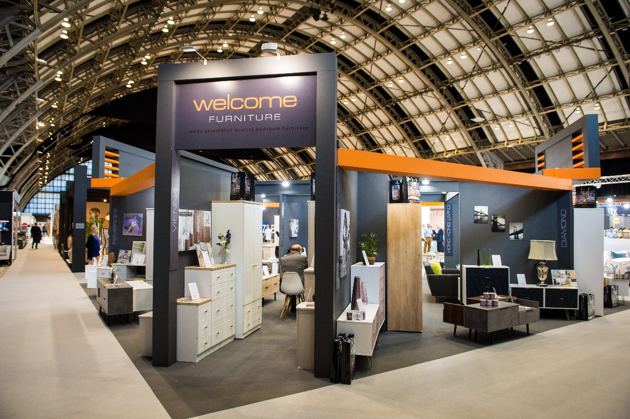 Manchester Furniture Show exhibition room