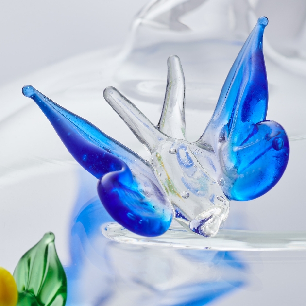 glass butterfly