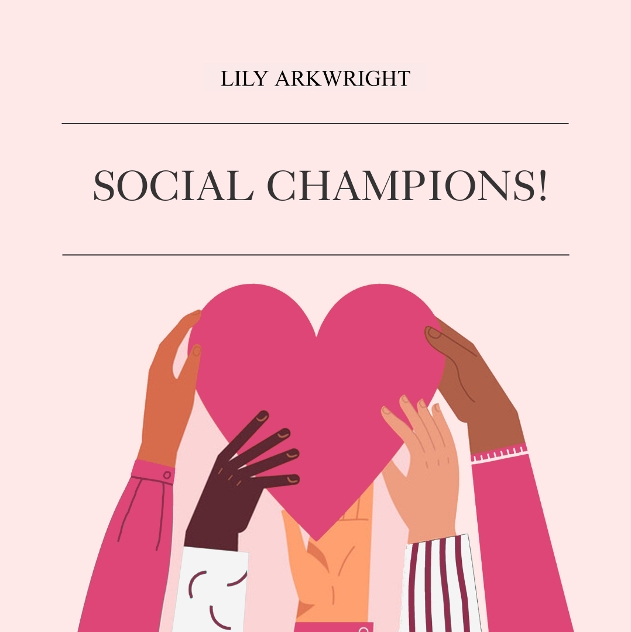 Lily Arkwright graphic social champions